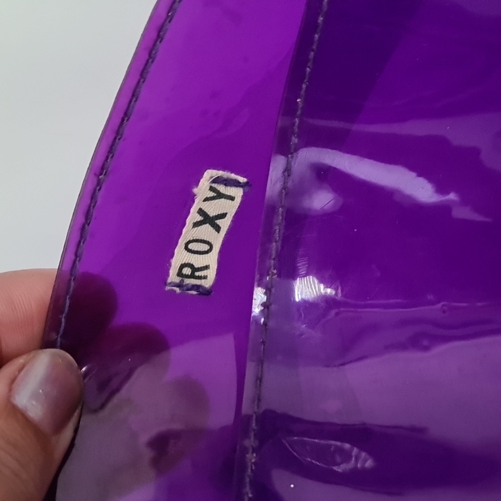 Thick jelly plastic roxy bag beach bag - Picture 5 of 6